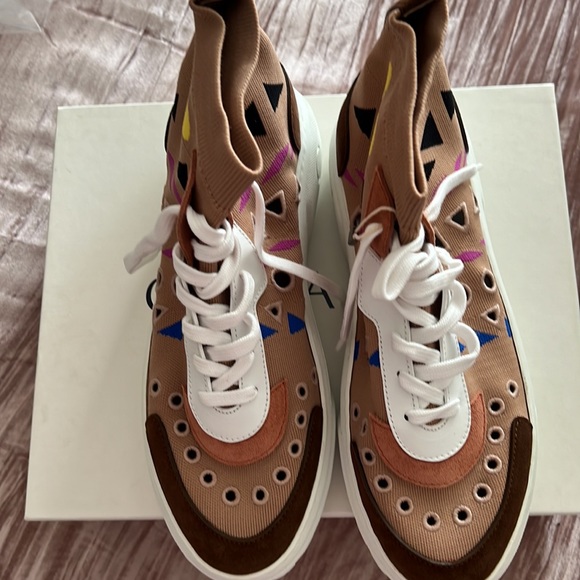 Casadei Sneakers color Sand size 41 - Picture 7 of 10